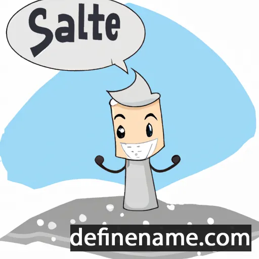 Saltie cartoon