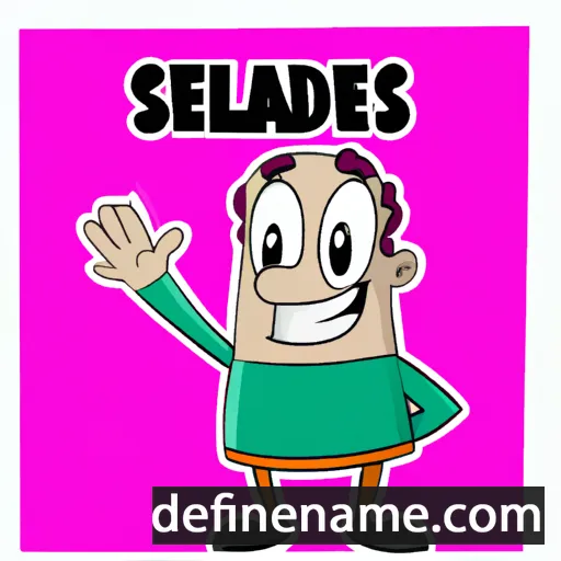 Saludes cartoon