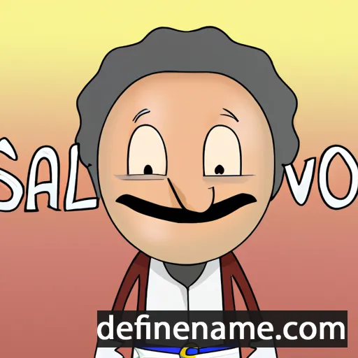 cartoon of the name Salvadori