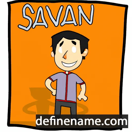 Salvan cartoon