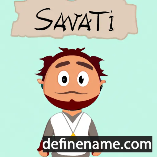 cartoon of the name Salvat