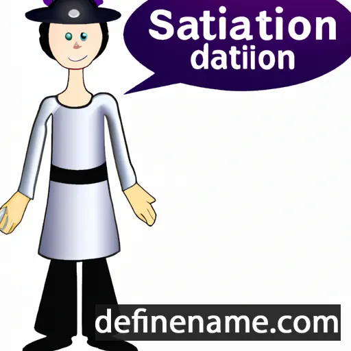 cartoon of the name Salvation