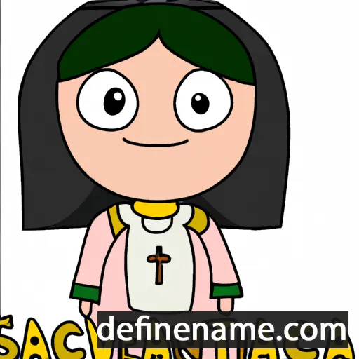 cartoon of the name Salvatorica