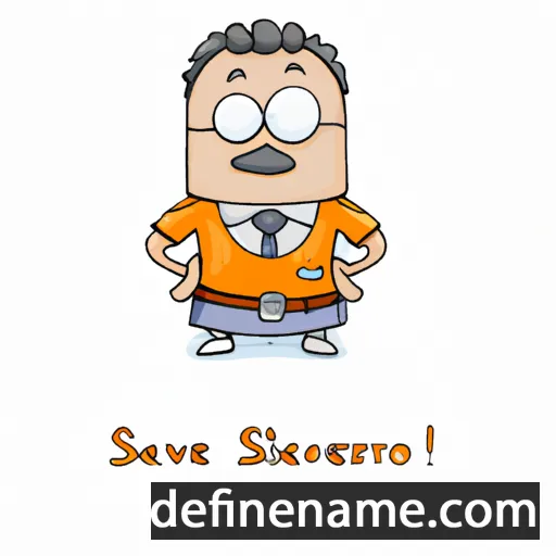 cartoon of the name Salvestro