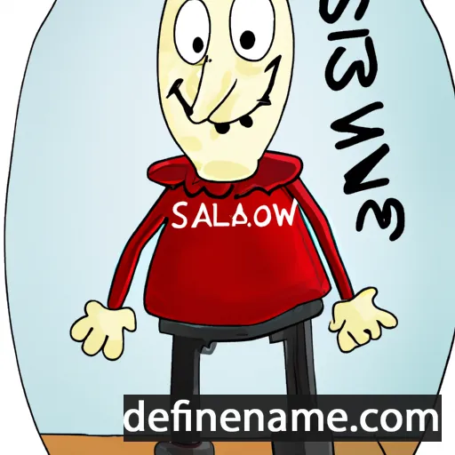 Salwiusz cartoon