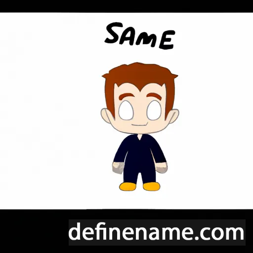 cartoon of the name Samaël