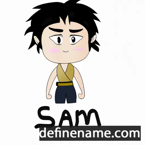 cartoon of the name Samai