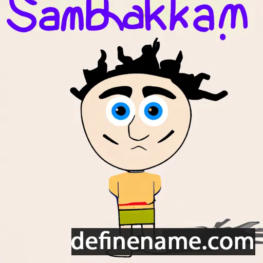 cartoon of the name Samakaab