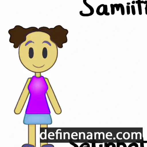 Samanthia cartoon