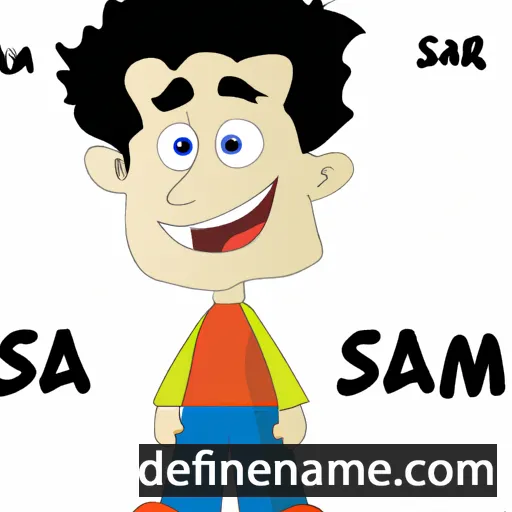 cartoon of the name Samar