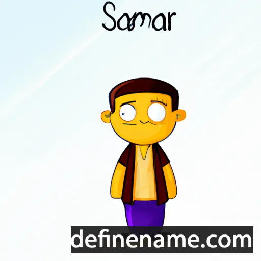 cartoon of the name Samari