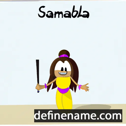 Sambala cartoon