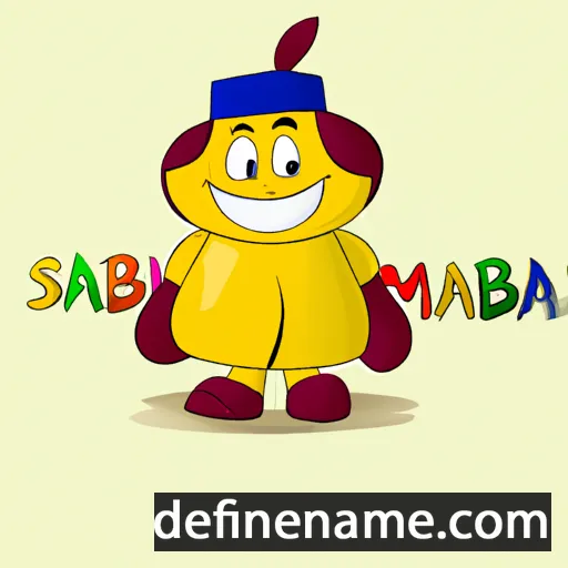 cartoon of the name Sambiria