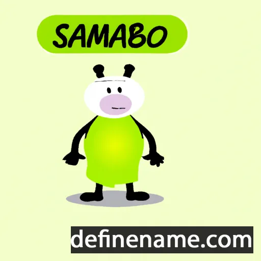 Samboja cartoon