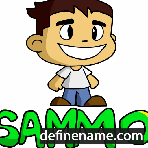 cartoon of the name Sameiro