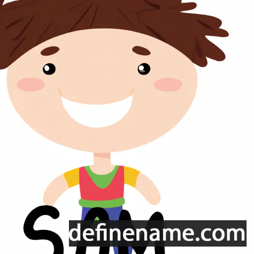 cartoon of the name Sami