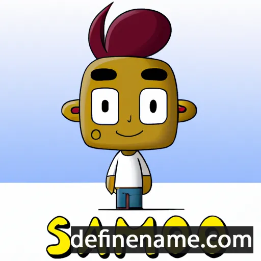 cartoon of the name Samiiro