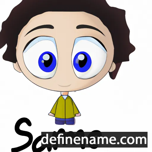 cartoon of the name Samire