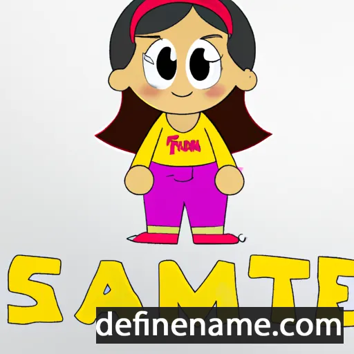 Samita cartoon