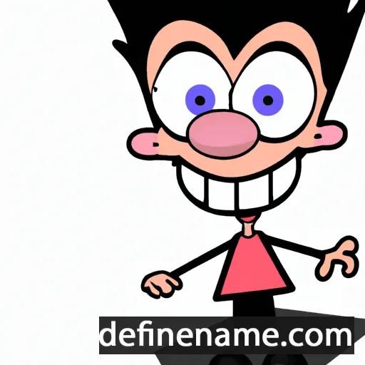 cartoon of the name Samme