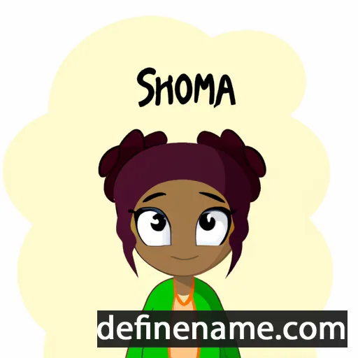 cartoon of the name Samoria