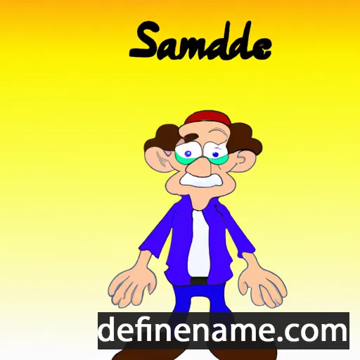 cartoon of the name Samrades