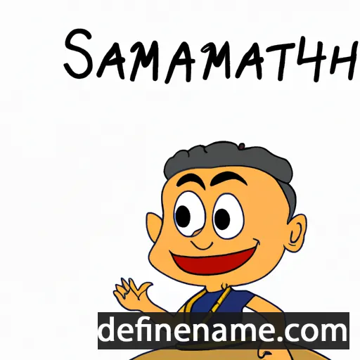 Samrath cartoon