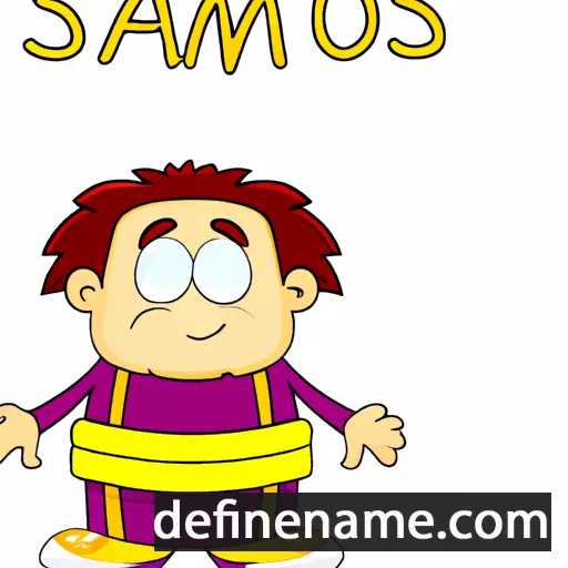 Samsonas cartoon