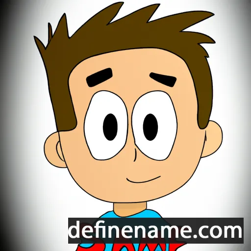 cartoon of the name Samuël