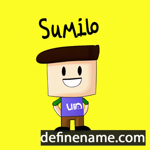 cartoon of the name Samuellu