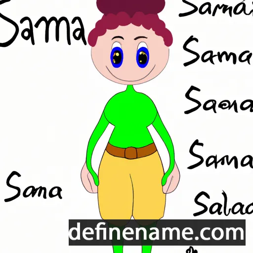 Samularia cartoon