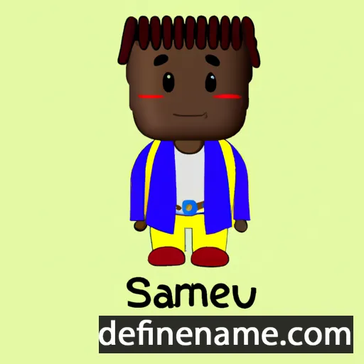 cartoon of the name Samweli