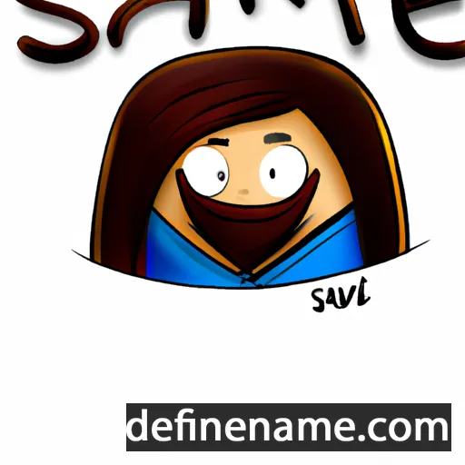 cartoon of the name Samye