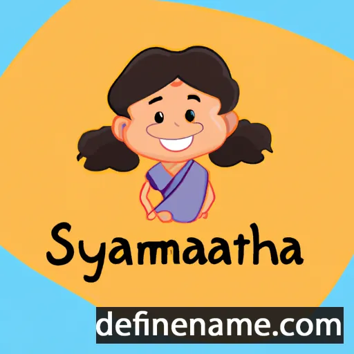 Samyuktha cartoon