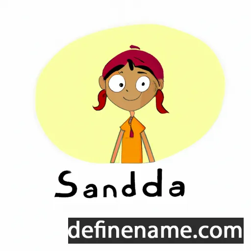 cartoon of the name Sananda