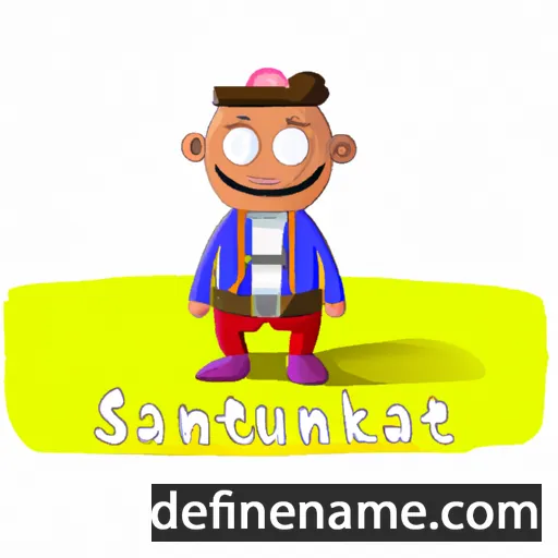 cartoon of the name Sanatruk