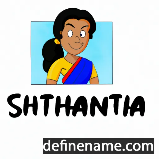 Sanchitha cartoon