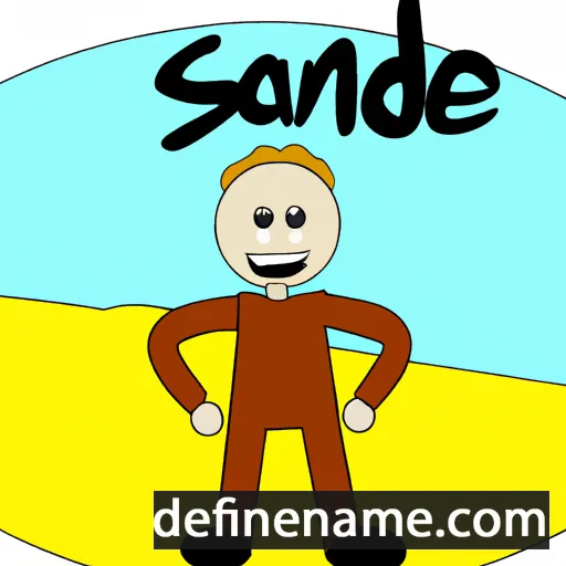 Sande cartoon