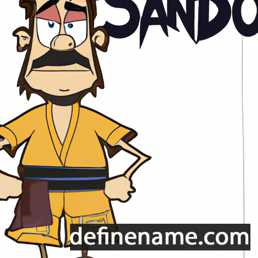 cartoon of the name Sandor