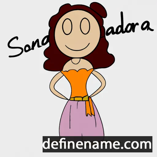 Sandoria cartoon