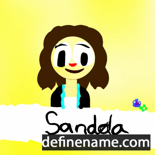 Sandrea cartoon