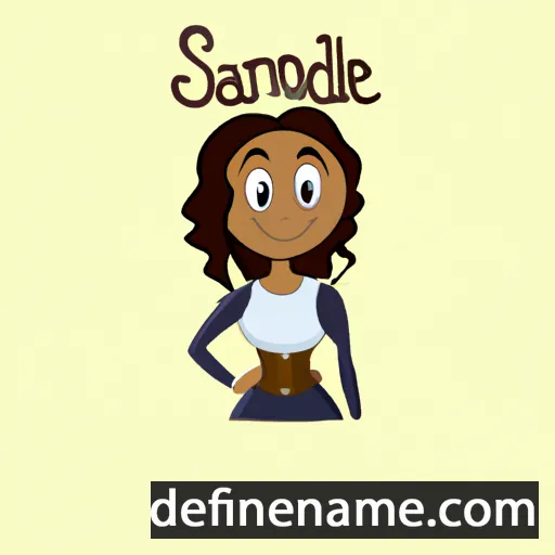 Sandrilene cartoon