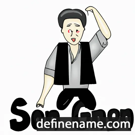 Sang-hyeon cartoon