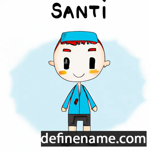 Sanit cartoon