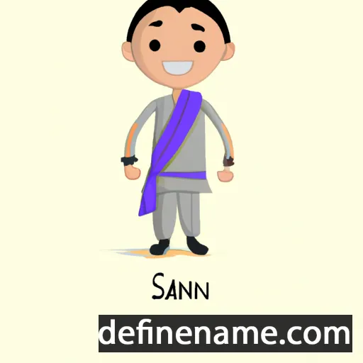 Sanjyani cartoon