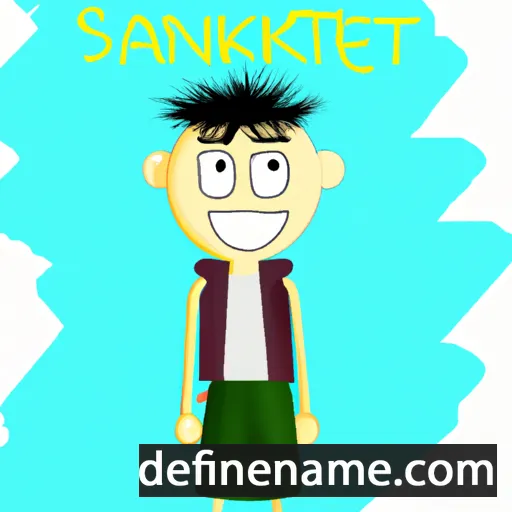 Sanketik cartoon