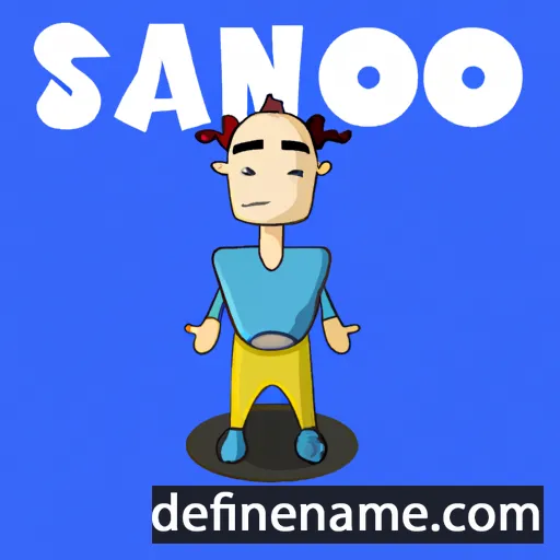 Sanlo cartoon