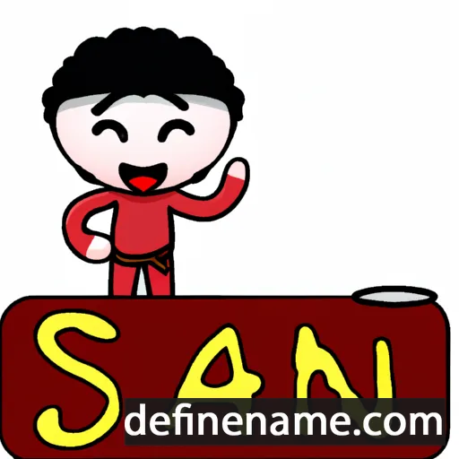 Sann cartoon