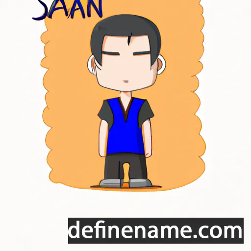 Sanren cartoon