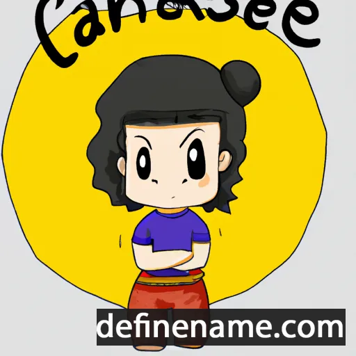 Sansanee cartoon